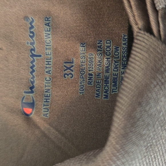 CHAMPION BRAND MENS BIG AND TALL BROWN SHORT SLEEVE POLO SHIRT SIZE 3XL - Picture 4 of 10